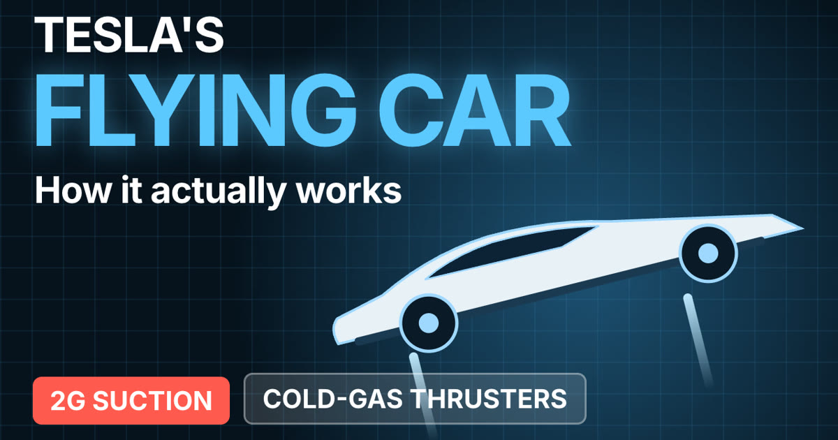 How Tesla's Flying Roadster Actually Works